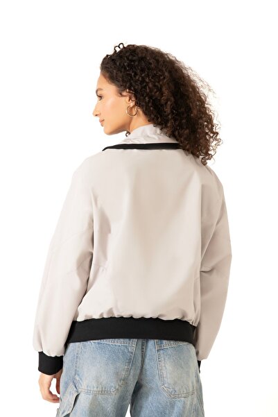 Riverstorm Кам'яний комір, водо- та вітронепроникний, оверсайз, укорочений, сезонний дощовик, вітровка