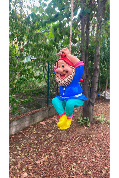 🧚♂️ Uçan Cüce – Renkli Bahçe Ve Balkon Süsü