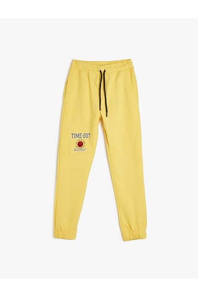 Koton Slogan Printed Jogger Sweatpants