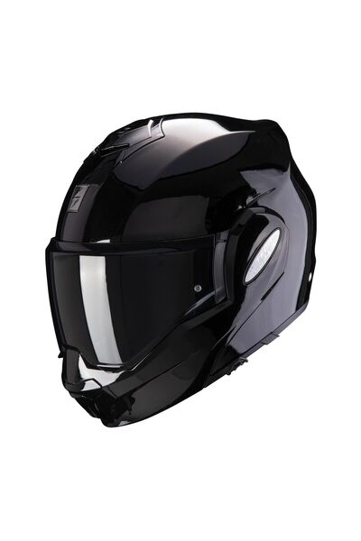 Scorpion Exo-tech Evo Çene Açılabilir Motosiklet Kaskı Siyah
