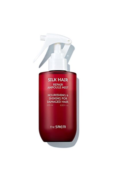 THE SAEM Silk Hair Repair Ampoule Mist/ Ipek Proteinli, Keratinli Saç Bakım S...