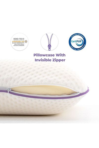 Davina Orthopedic Ergonomic Pillow - Sweet Soft Visco, 100% Visco, Antistress
