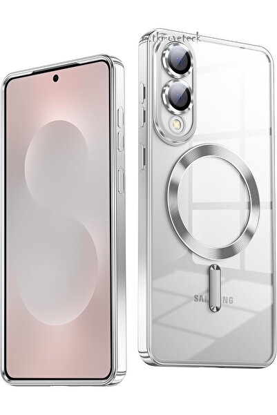 m.tk moveteck Samsuıng Galaxy S25 Edge Kılıf Magsafe Wirelles Şarj Destekli P...