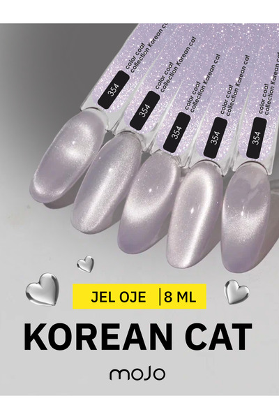 MOJO Kalıcı Oje Korean Cat 354 Ile Tırnaklarınıza Kore Dokunuşu Katın - Profesyonel Sonuç Tırnak Jeli