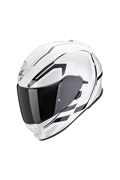 Scorpion Exo 491 Evo Kripta Kapalı Motosiklet Kaskı Beyaz Siyah