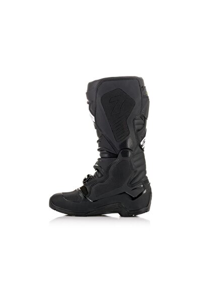 Alpinestars Tech 7 Enduro Drystar Motosiklet Botu Siyah Gri