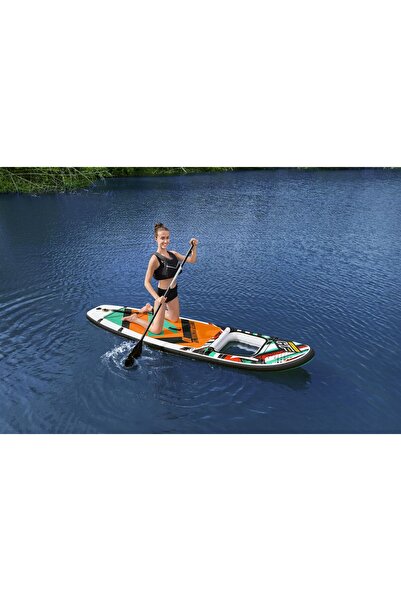 BESTWAY Hydro-Force™ 65377 Breeze Panorama™ Pencereli Şişme SUP-Sörf Seti
