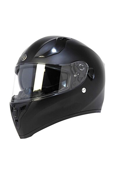 TORC T-15 Kapalı Motosiklet Kaskı Mat Siyah