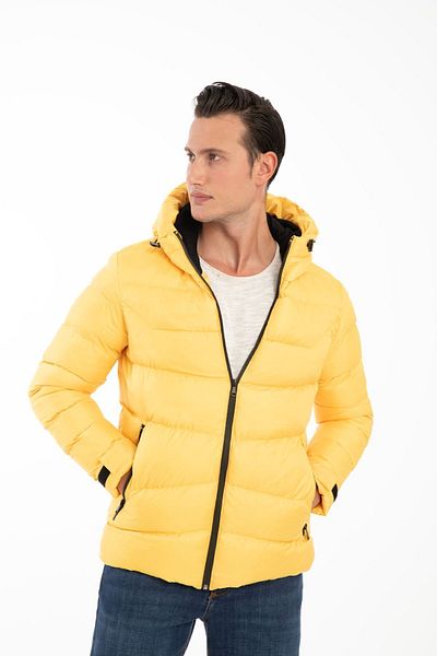 Royalside Men's Winter Puffer Jacket - Fleece, Fur Hood, Waterproof and Wind Resistant