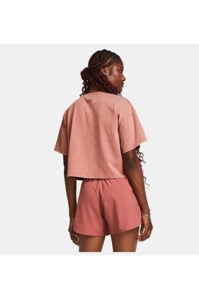 Under Armour Women's UA Heavyweight Dusk to Dawn Crop Short Sleeve1383048-696