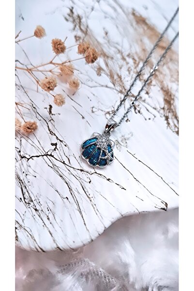 Serenity سلسال نجم البحر الأزرق المحار الأزرق الفولاذي