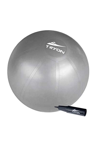 TRYON TYRON PİLATES TOPU 55CM GÜMÜŞ