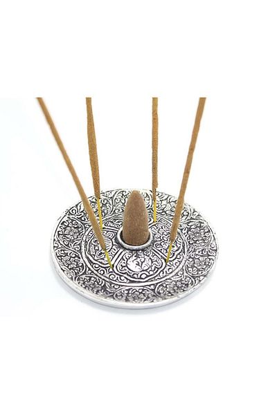 mikudesign Metal Round Incense Burner