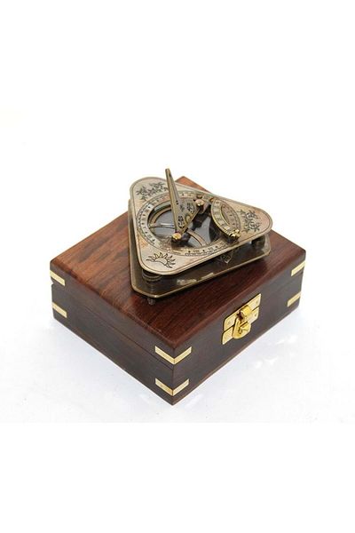 fastproduct Compass with Wooden Box