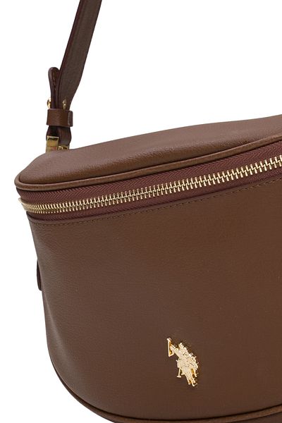 U.S. Polo Assn. A.Brown Women's Waist Bag Us25596