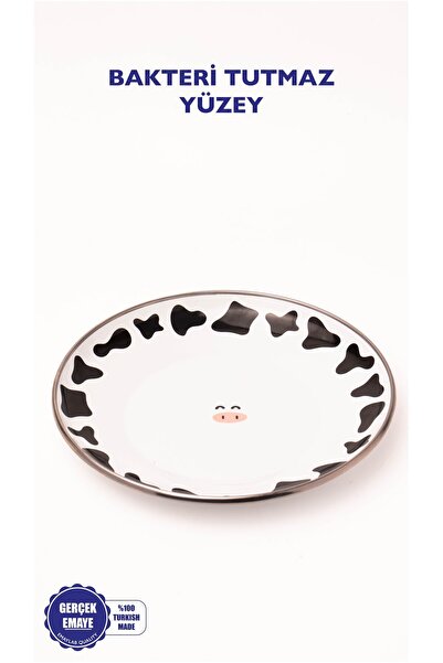 EMAYlab Mötilda Enamel Plate Cake Presentation Plate 21cm