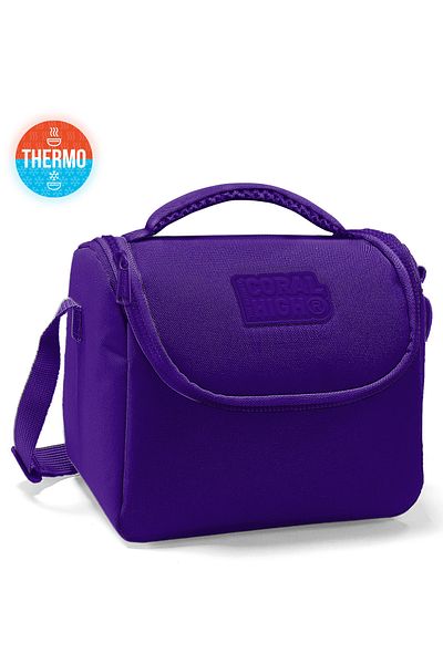 Coral High Cutie de prânz izolată violet - fete și băieți