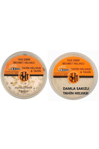 1928 MEHMET HELVACI Gurme Paket, Çeşme Damla Sakızlı & Antep Fıstıklı Tahin H...