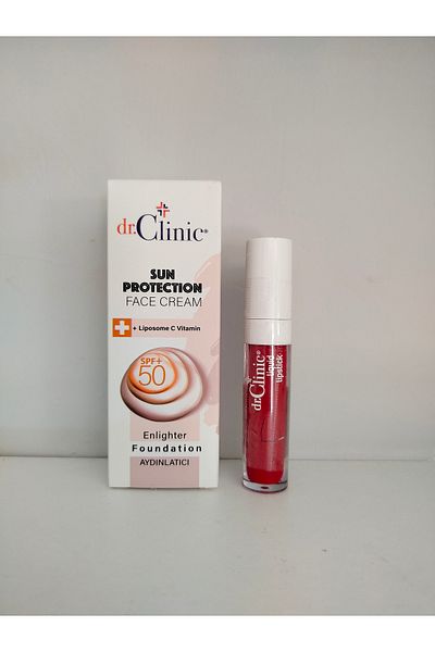 Dr. Clinic Illuminating Sunscreen and Liquid Lipstick