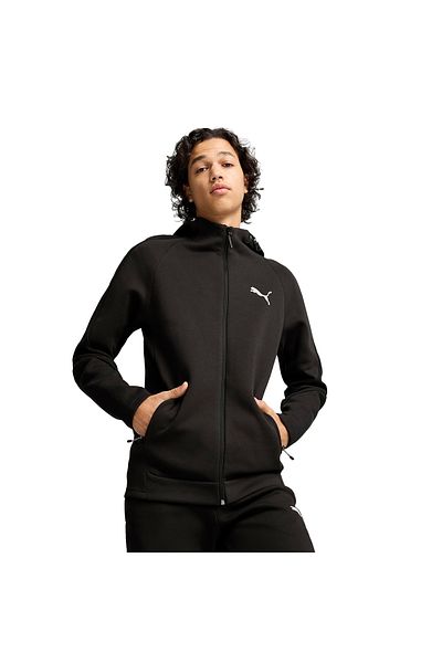 Puma Мъжко яке с качулка и цип Evostripe