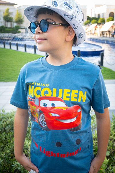 BookOrBook تي شيرت أطفال لايتنينج ماكوين 100٪ قطن 100٪ قماش عالي الجودة