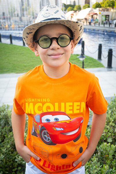 BookOrBook تي شيرت أطفال لايتنينج ماكوين 100٪ قطن 100٪ قماش عالي الجودة