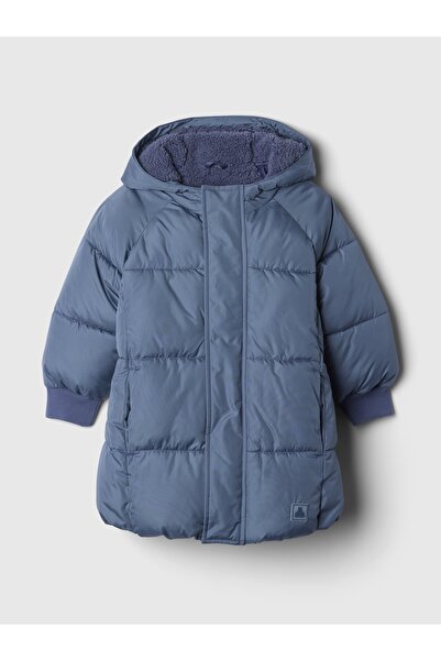GAP Erkek Bebek Mavi Heavyweight PrimaLoft® Kapitone Mont
