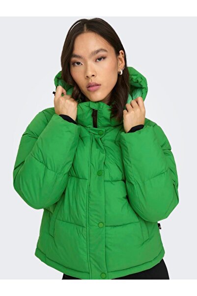 ONLY Γυναικείο παλτό Onlann Premium Puffer Jkt Short Otw