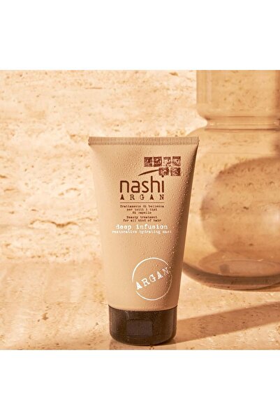 NASHİ ARGAN ناشي أرغان قناع العناية بالشعر بالتنقيط العميق 150 مل