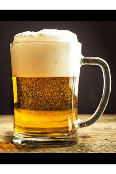 MADAME LUDA Pub Bar 600 Cc-2 Adet Kulplu (BİRA-BARDAĞI) Bardak Takımı.