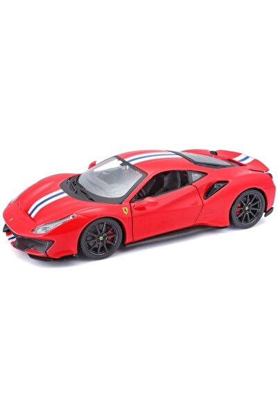 Genel Markalar Ferrari 488 Pista Model Araba 1/24 Ölçek