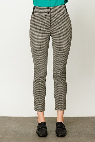 Ekol Gingham Patterned Trousers
