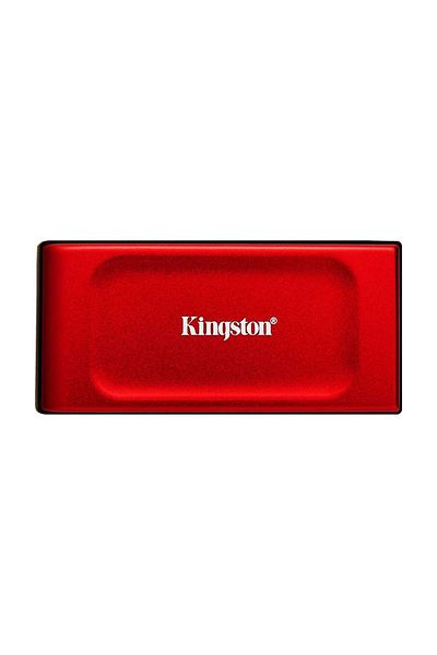 Kingston Xs1000 2Tb Sxs1000R/2000G USB Type-C 3.2 Gen 2 External Solid State (Ssd) Portable Drive Red