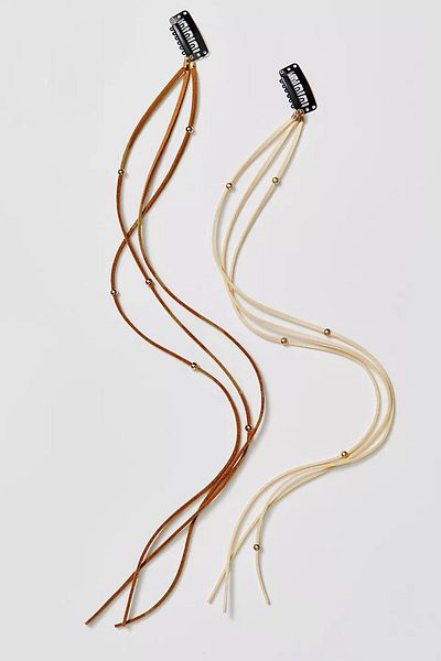 New Obsessions Double Bohemian Rapsody Suede Tassel Hair Accessory