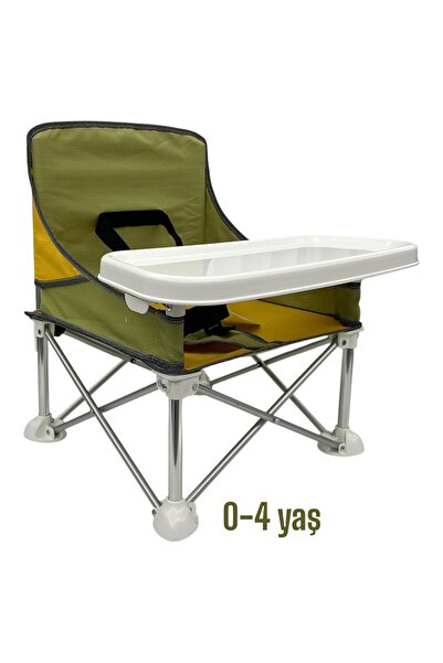 REALBABY Büyük Portatif Katlanabilir Taşınabilir Mama Sandalyesi 6-48 Ay