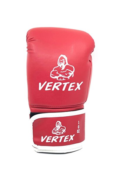 KCMN قفازات الملاكمة Vertex Fighter's Choice قفازات الملاكمة باللون الأحمر