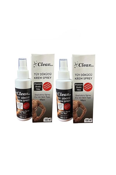 DVD Lokman Aktar Depilatory Cream for Men Man 100 Ml, 2Pcs