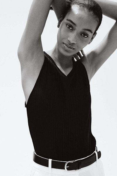 H&M Rib-knit vest top