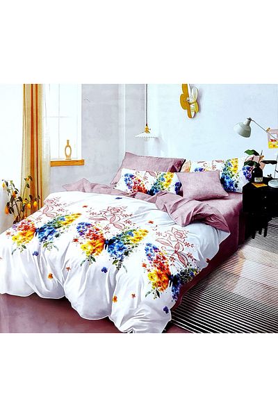 Casa Pucioasa Double bed linen, Finet, Pucioasa, 6 pieces, Fitted sheet 230x250 cm