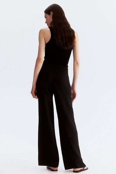 H&M Linen-blend trousers