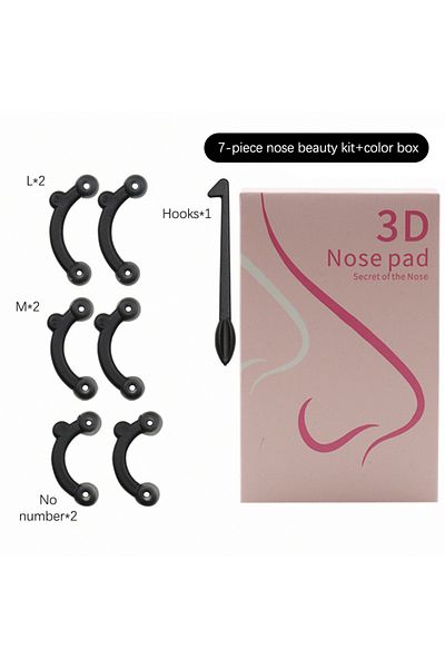 Choice 7pcsset 1set Nose Up Lifting Nose Shaper Lifter Nose Slimmer Nose Corrector Nose Bridge Straightener