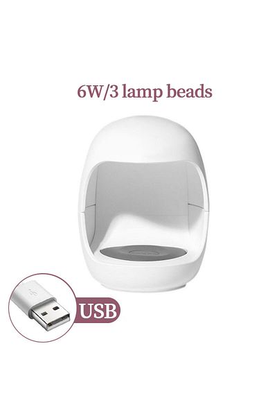 Choice White Yikoolin 6w Mini Led Nail Lamp Uv Led Usb Lamp Cute Mini Eggshell Quick Drying Portable Gel Na