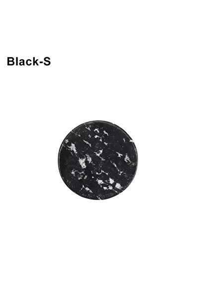 Choice لوحة غراء سوداء صغيرة لرموش صناعية قابلة لإعادة الاستخدام من حجر اليشم الوردي والأخضر