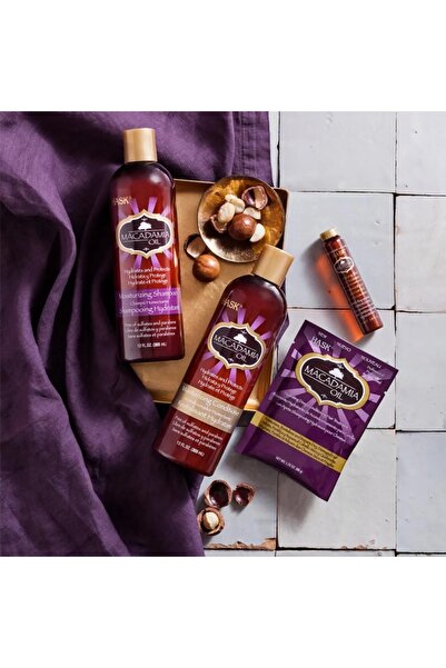 HASK Macadamia Oil Moisturizing Conditioner 355 ml – Nourish & Smooth Dry Hair