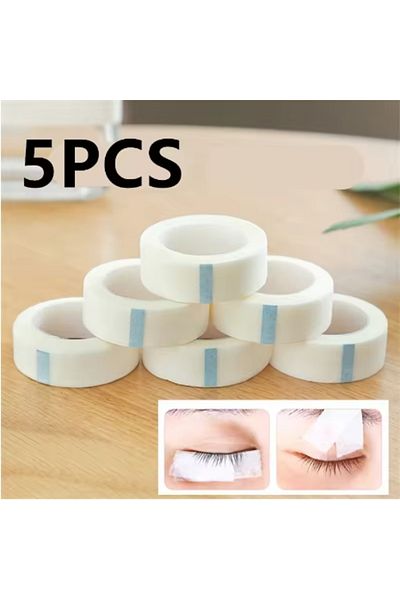 Choice 5pcs New5/10pcs White Tape Eye False Lashes Patch Breathable Medical Paper Tapes Eyelash Extension L