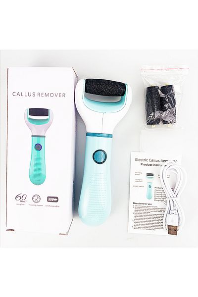 Choice Green Wireless Foot Grinder Usb Recharge Waterproof Portable Anti Callus Dead Skin Cracks Pedicure T