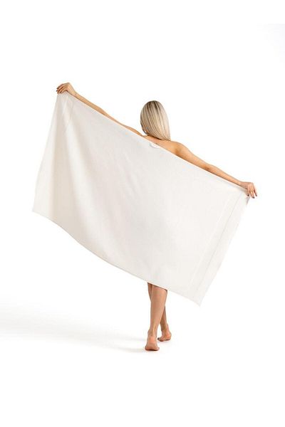 Karna Home Πετσέτα μπάνιου Microcotton Truva Torson μεγάλου μεγέθους 90x150