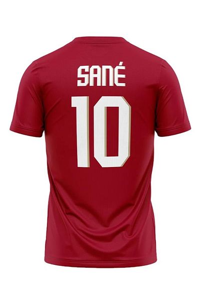 Galatasaray تي شيرت Leroy Sane Welcome تي شيرت جيرسي أصفر-أحمر