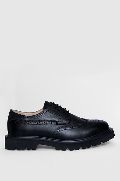 Lufian Pantofi din piele de damă Black Mary