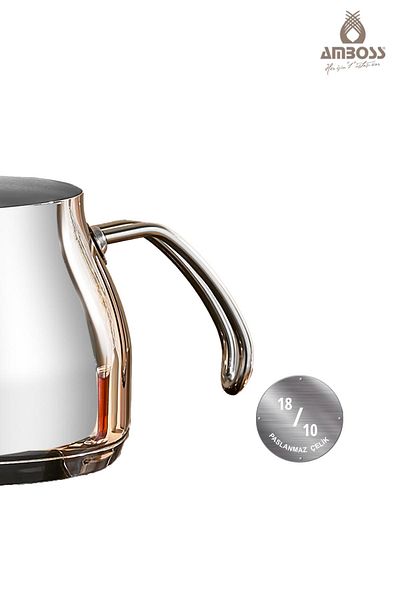 Amboss Prime 4 Piece Stainless Steel Medium Teapot